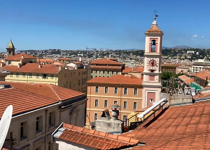 Appartamento Cosy Penthouse Old Town Sea View Little Terraces Air Conditionned Nizza