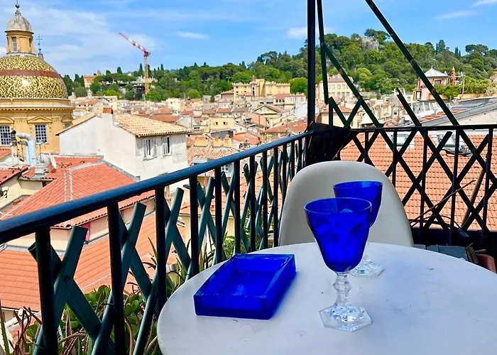Appartamento Cosy Penthouse Old Town Sea View Little Terraces Air Conditionned Nizza
